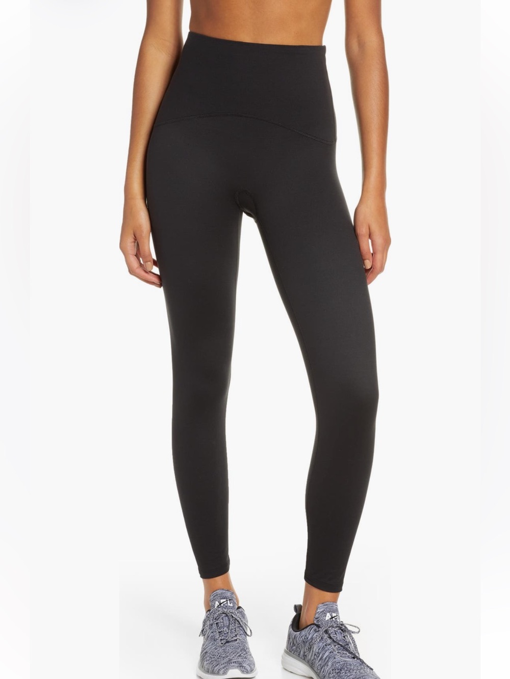 SPANX Booty Boost 7/8 Leggings 23” Very Black Large